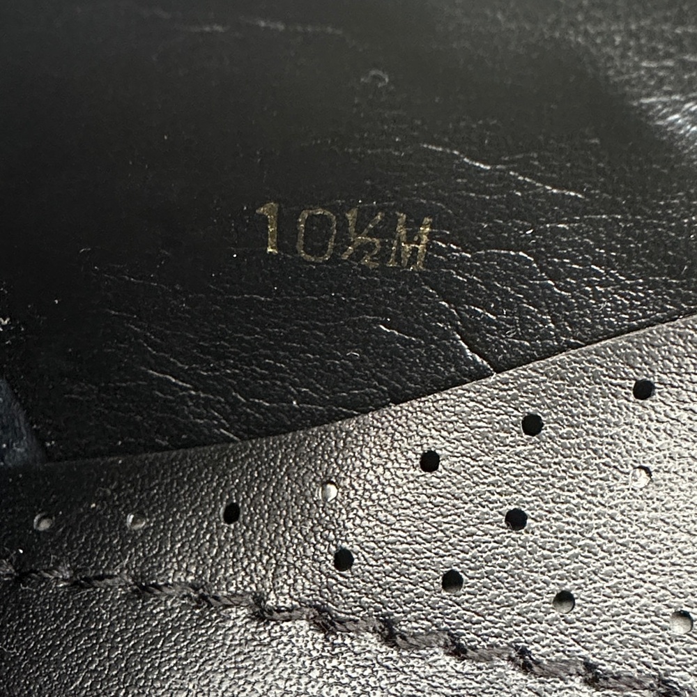 Vaneli Black Studded Patent Leather Cap Toe Rubber Bottom Balet Flats Size 10.5 - Picture 10 of 10